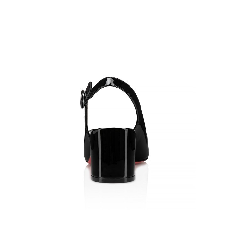 Chr1st1an Louboutin So Jane Sling Pumps Black For Women 55mm 3230029B439