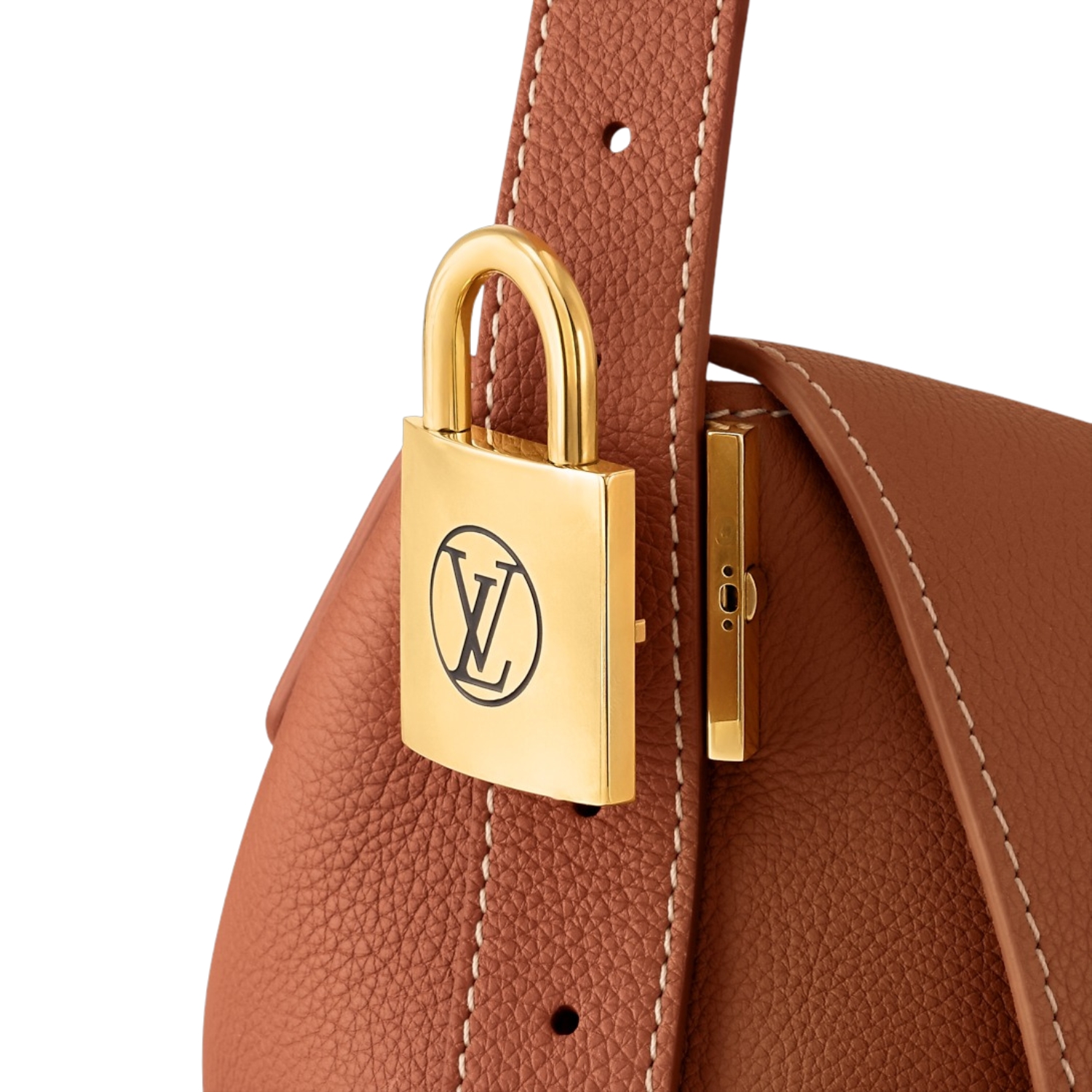 L0vis Vvtt0n Low Key Messenger Cognac Brown For Women 11.8in/30cm M13151