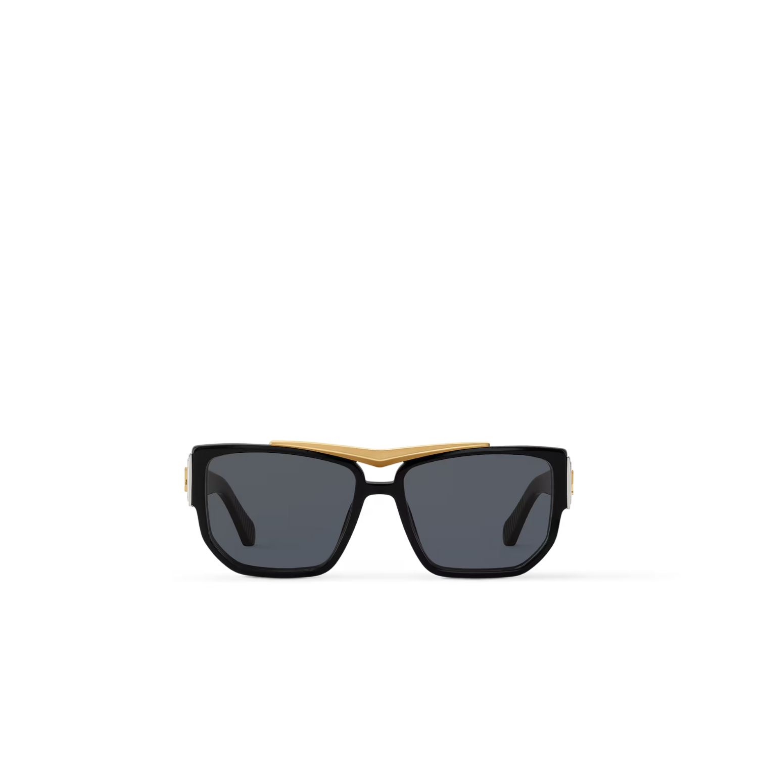 L0vis Vvtt0n Flight Square Sunglasses Black For Men – Z2700U