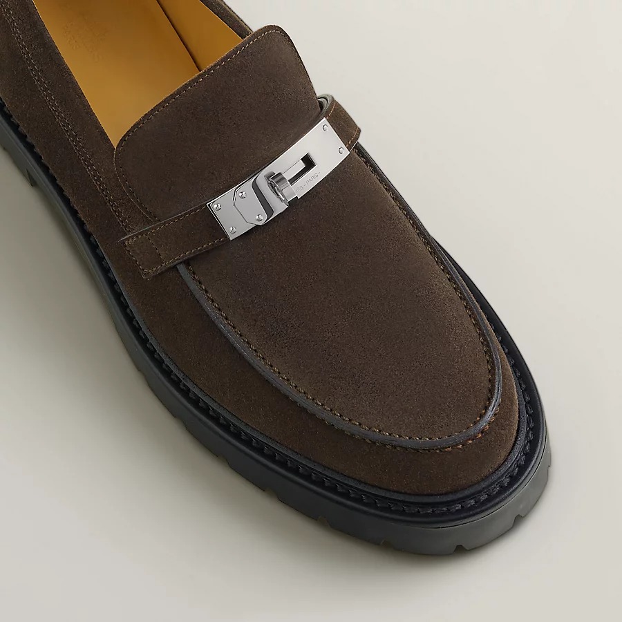H**me5 Icone Loafer Marron Ebene For Men – H242908ZAME410