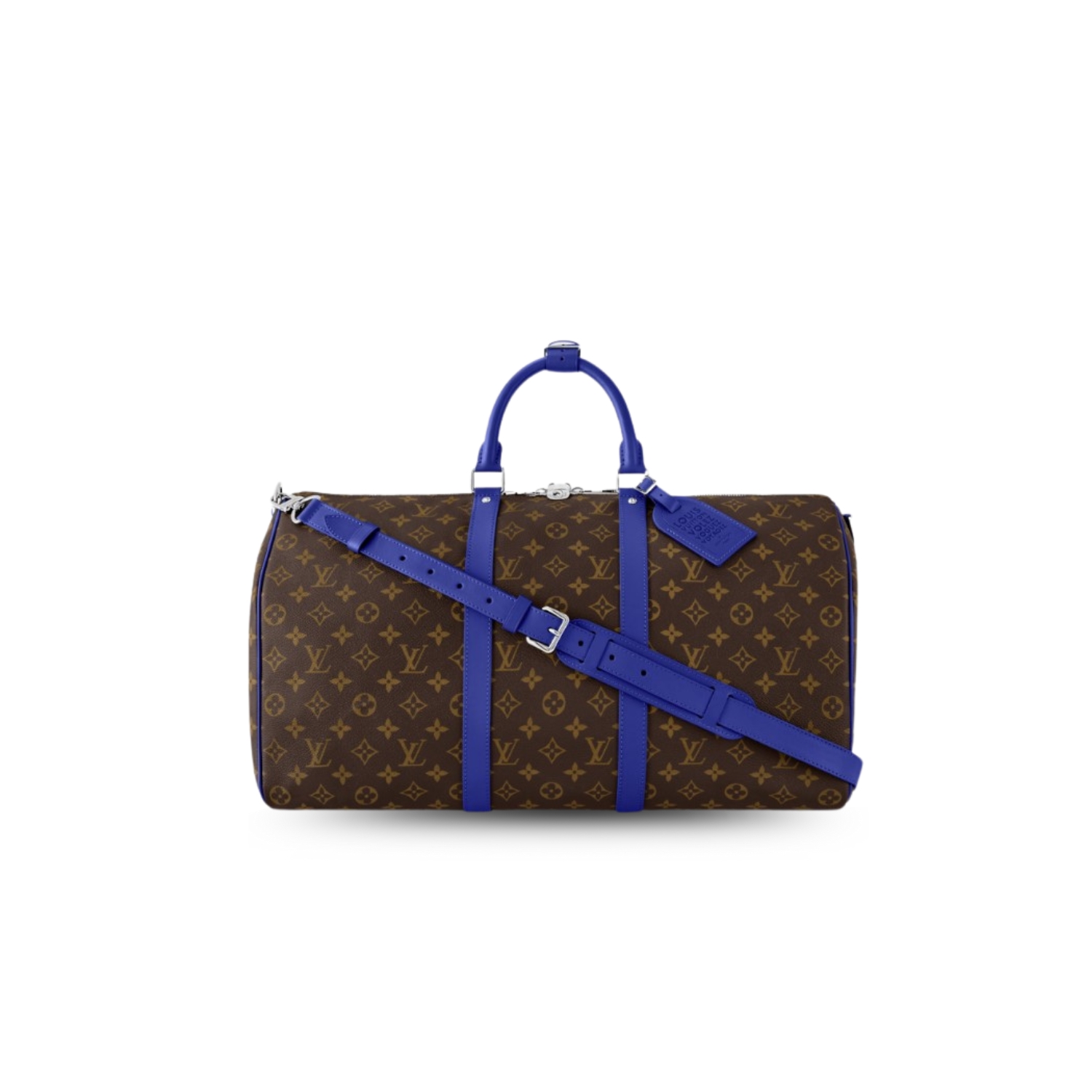 L0vis Vvtt0n Keepall Bandoulière 50 Indigo Blue 19.7in/50cm M12633418