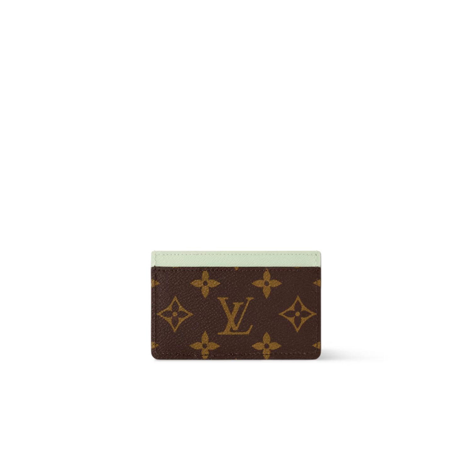 L0vis Vvtt0n LV x TM Card Holder Sakura Brown 11cm/4.3in For Women – M13429