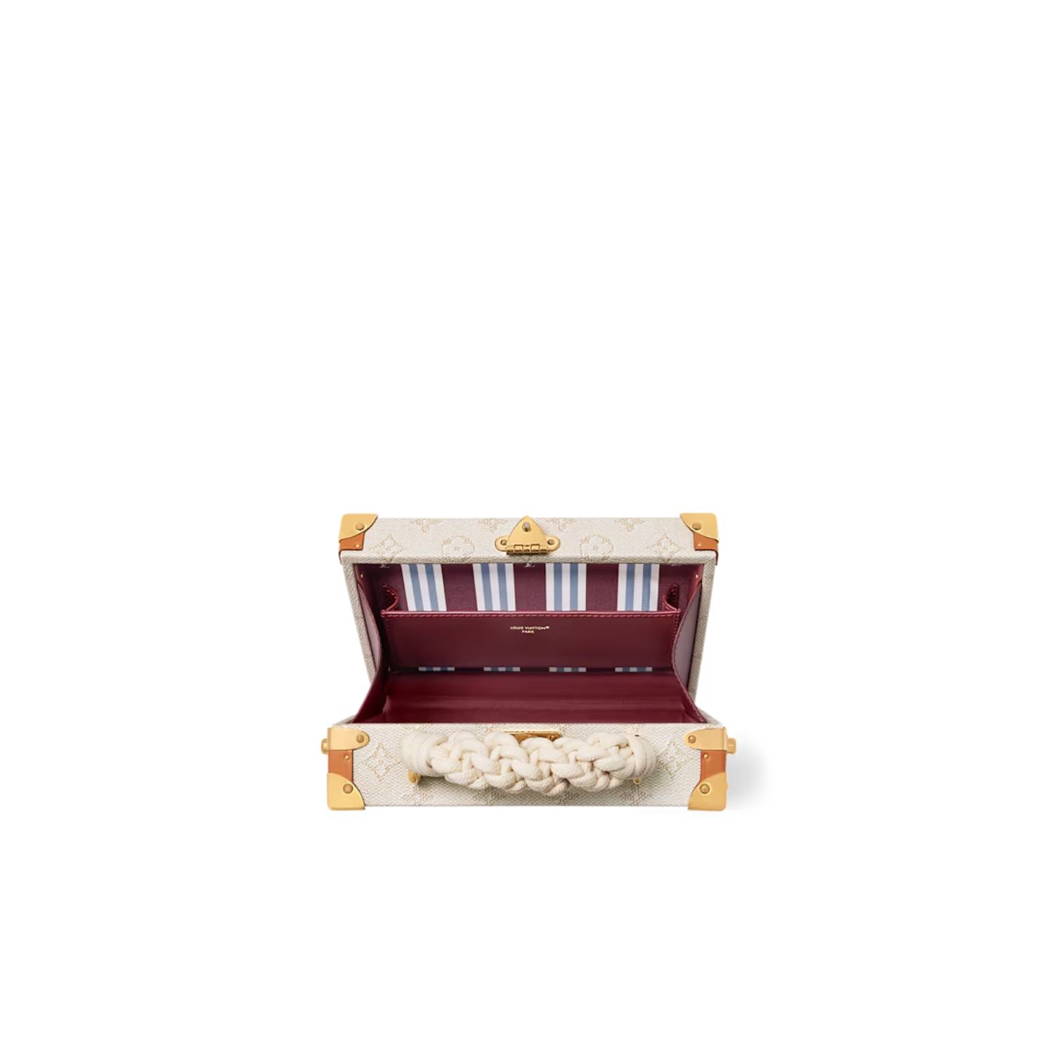 L0vis Vvtt0n Handle Trunk Bag Off-White For Men 24cm/9.4in – M14440
