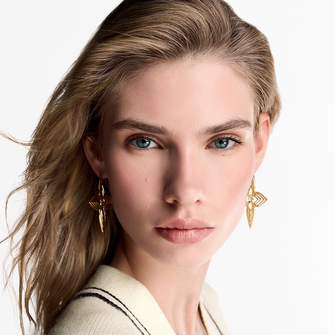 L0vis Vvtt0n Breeze Earrings Gold-Toned For Women – M02659