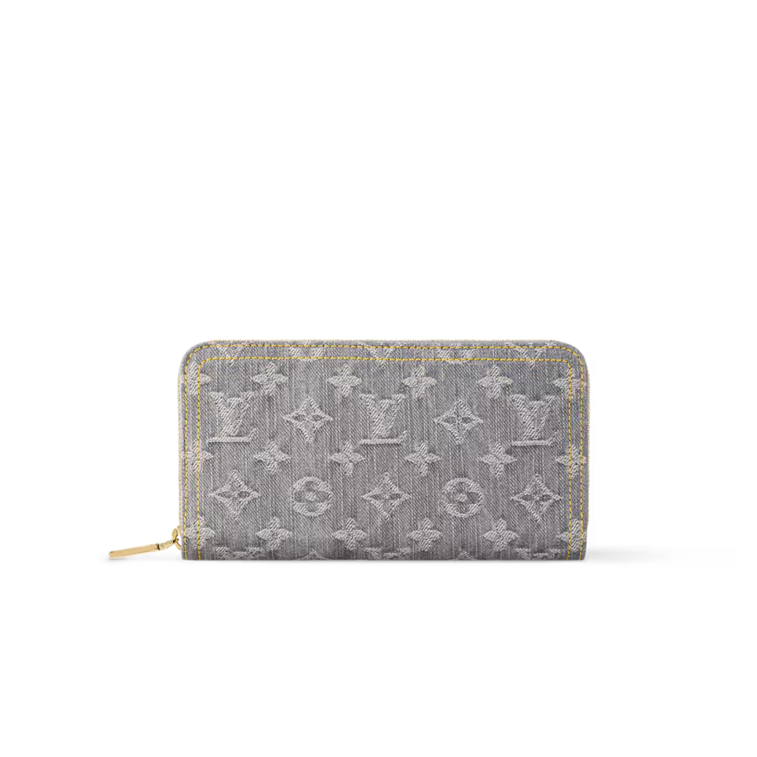 L0vis Vvtt0n Zippy Wallet Washed Gray For Women 7.7in/19.5cm M13214