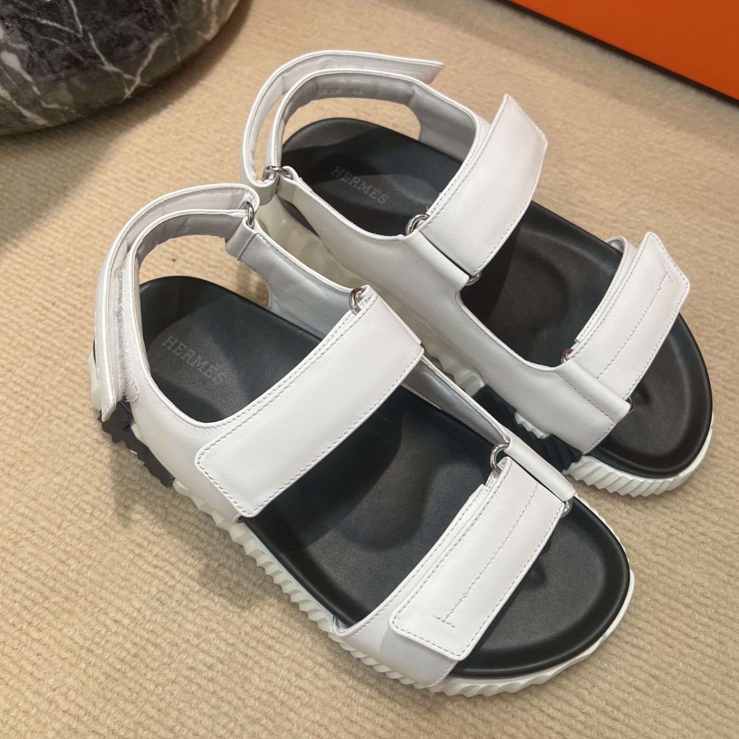 H**me5 Junior Sandal Blanc For Men – H251988ZH90390