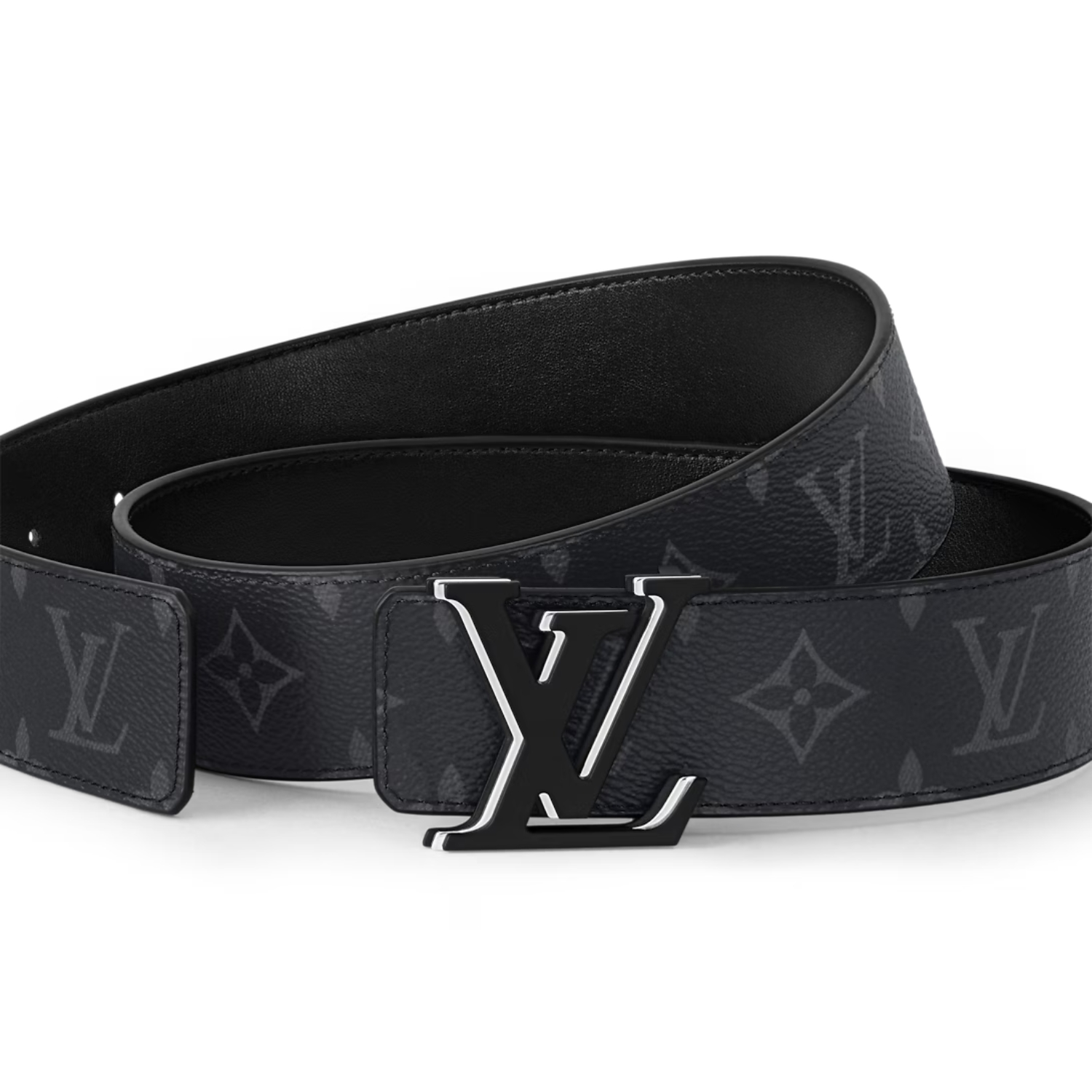 L0vis Vvtt0n LV Optic 40mm Reversible Belt Eclipse Canvas For Men M8505U