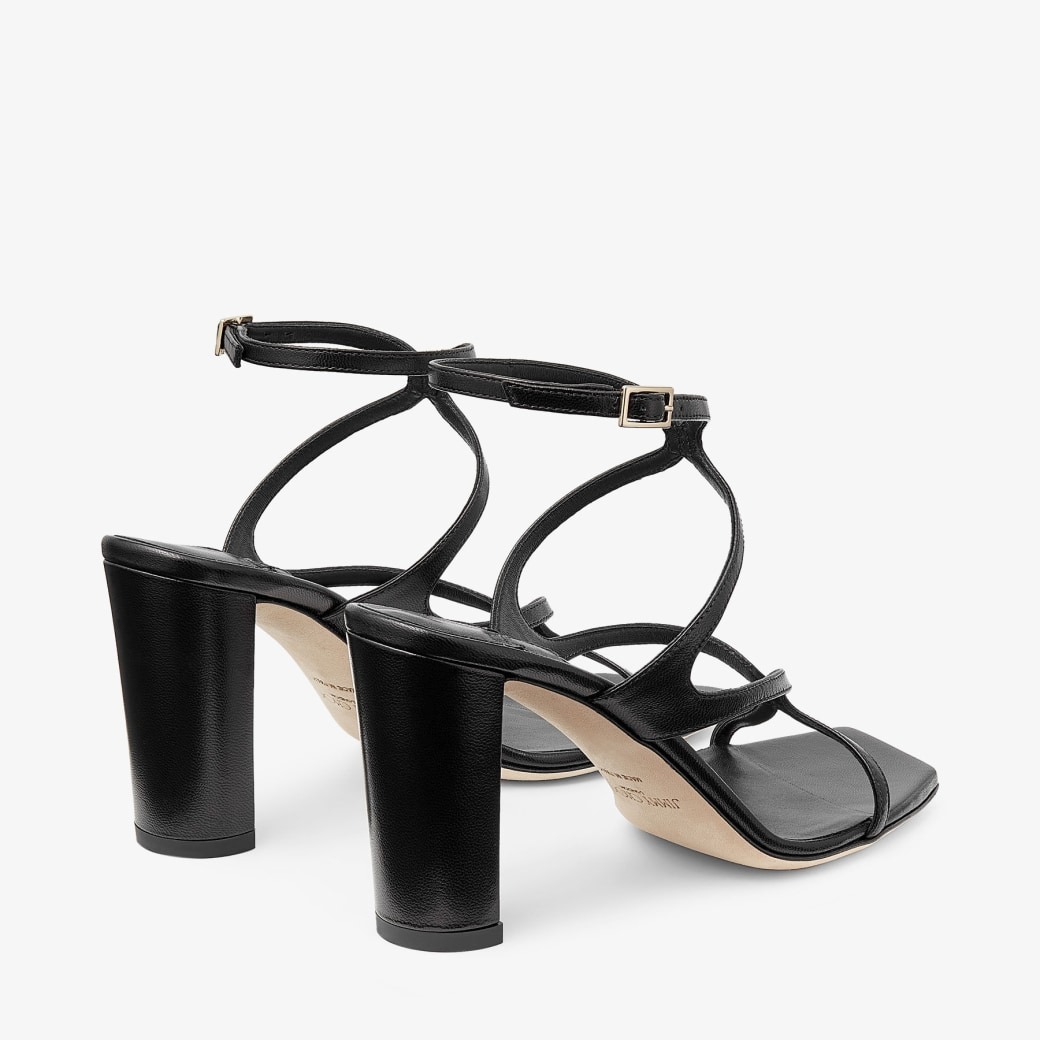 J1m*y Ch00 Azie 85 Black For Women AZIE85NAP
