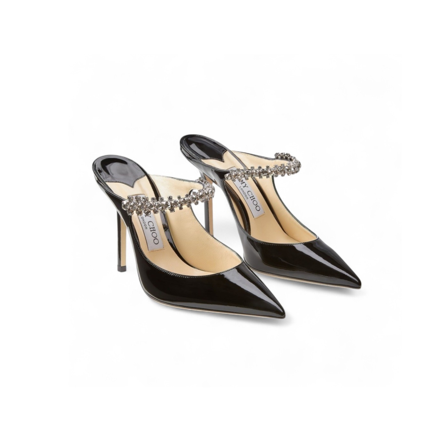 J1m*y Ch00 Bing 100 Black For Women BING100PAT