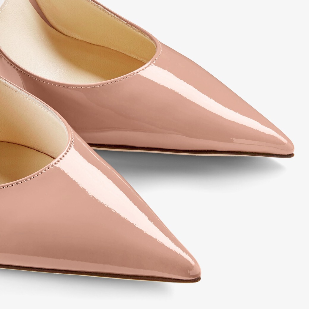 J1m*y Ch00 Bing 100 Mules Ballet Pink For Women BING100PAT