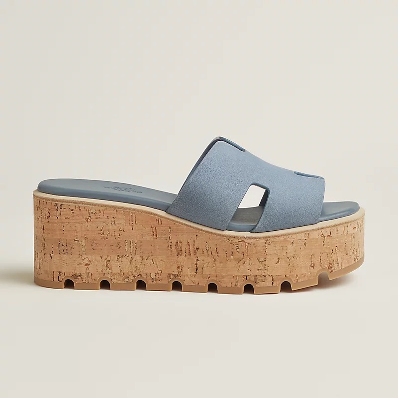 H**me5 Eze 30 Sandal Bleu Grignon For Women H232150Z DJ410