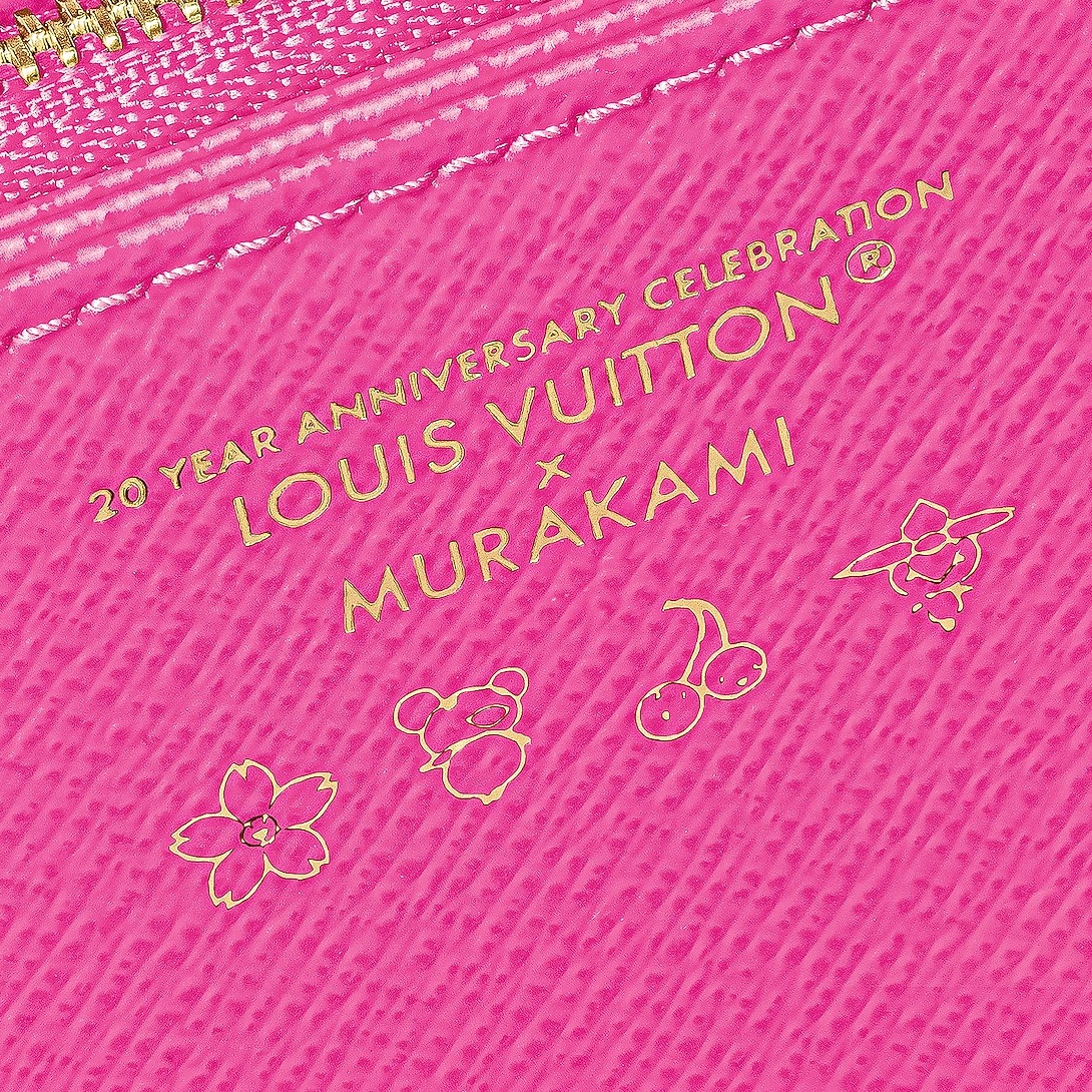 L0vis Vvtt0n LV x TM Zippy Wallet 7.7in/ 20cm Multicolor Gold Hardware For Women M13922