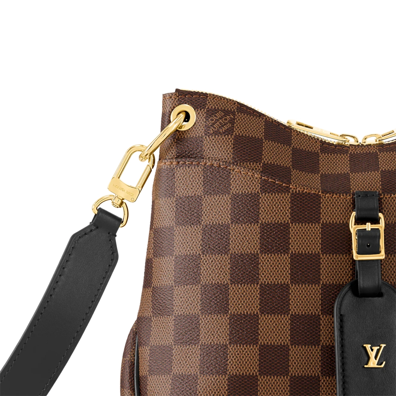 L0vis Vvtt0n Odéon PM Bag Damier Ebene Brown For Women 10.2in/26cm N50064