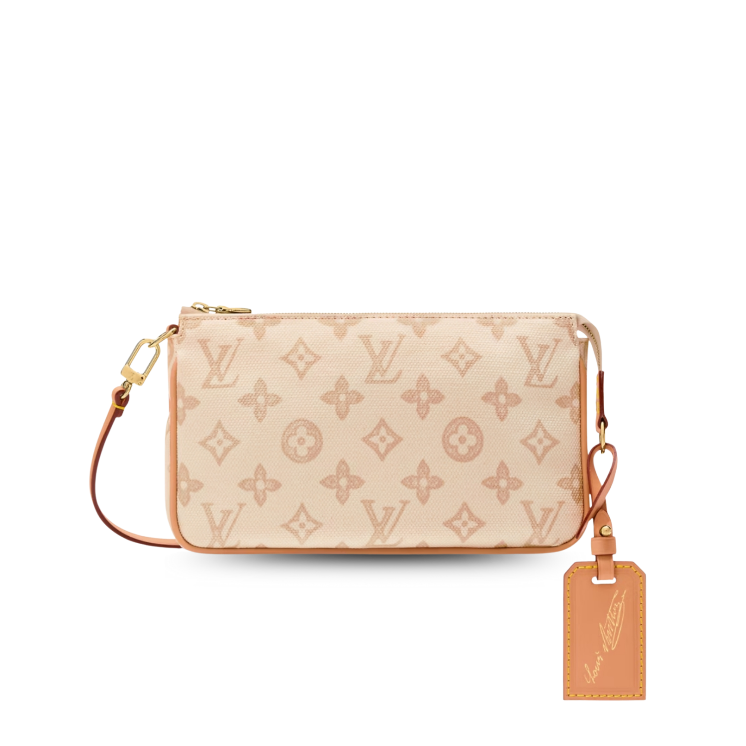 L0vis Vvtt0n Pochette Accessoires Linen For Women 23.5cm/9.3in – M28321