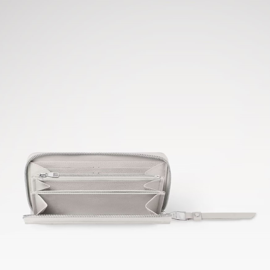 L0vis Vvtt0n Zippy Wallet Brume Gray For Women 7.7in/20cm M13825
