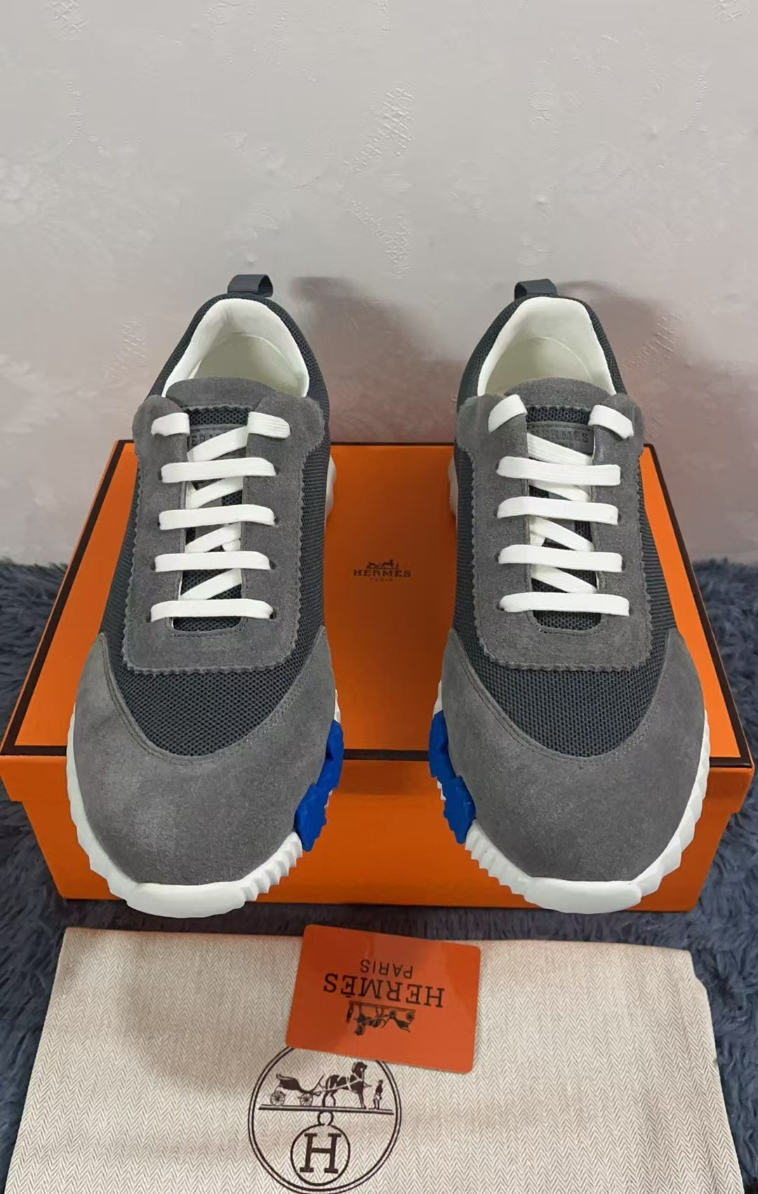 H**me5 Bouncing Sneaker Grey For Men H202934ZHM5420