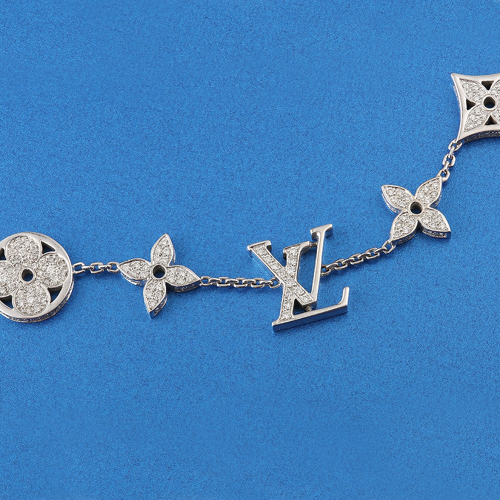 L0vis Vvtt0n Idylle Blossom Bracelet Silver For Women