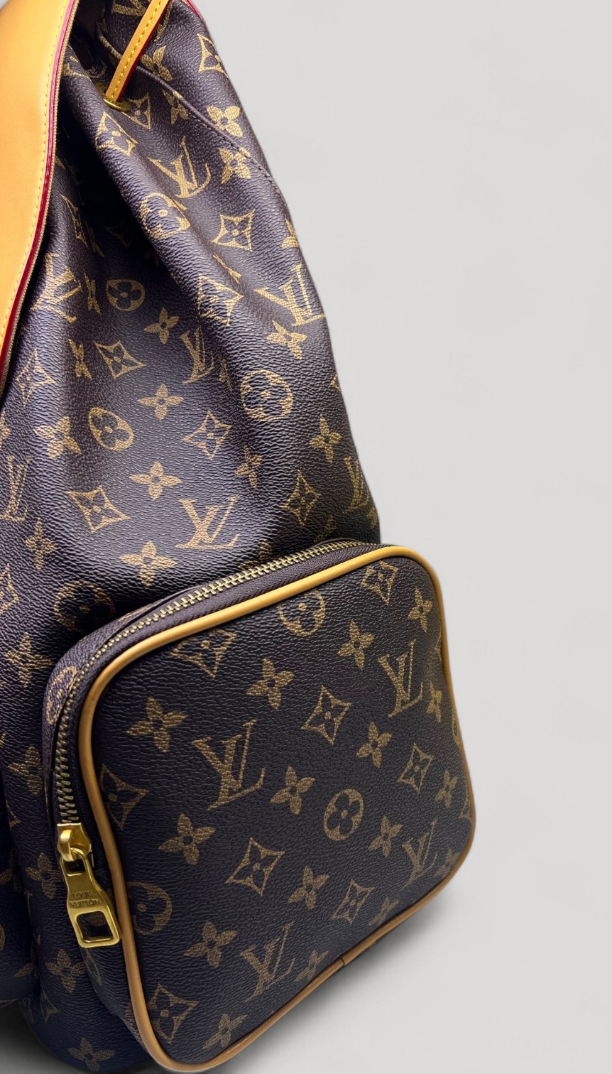 L0vis Vvtt0n Trio Backpack Monogram Canvas By Virgil Abloh For Men, Men’s Bags 44cm LV M44658