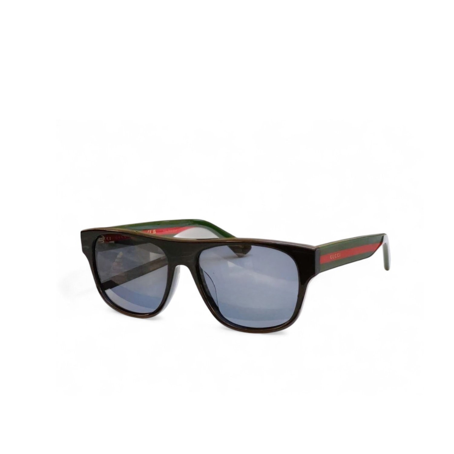 Gvc*1 Square Frame Sunglasses Green For Women