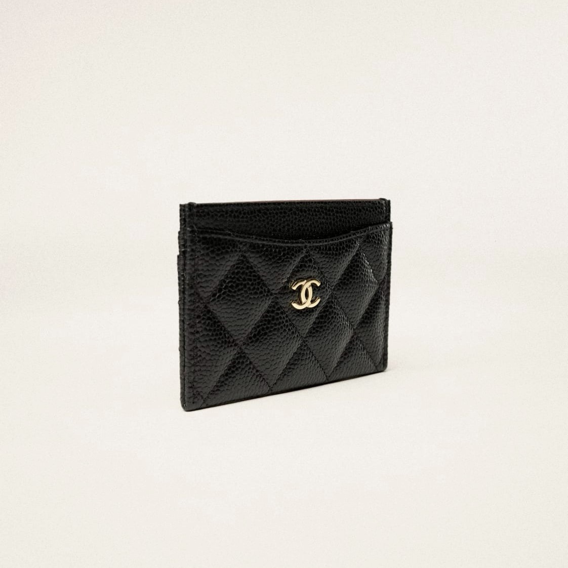 Ch**el Classic Card Holder Black For Women 4.4in/11.2cm AP0213 Y01864 C3906