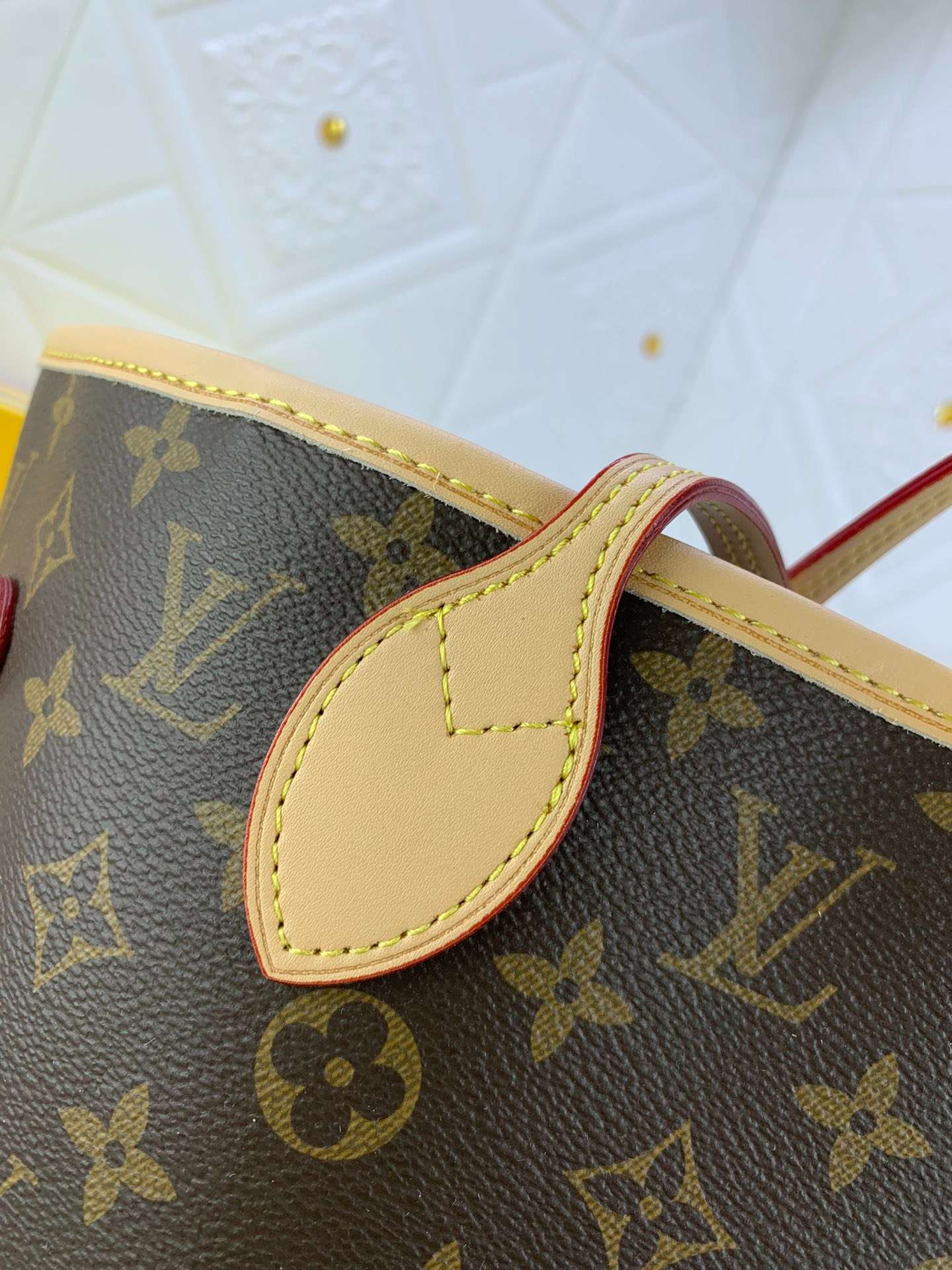 L0vis Vvtt0n LV x YK Neverfull MM Bag Brown For Women 12.2in/31cm M46468