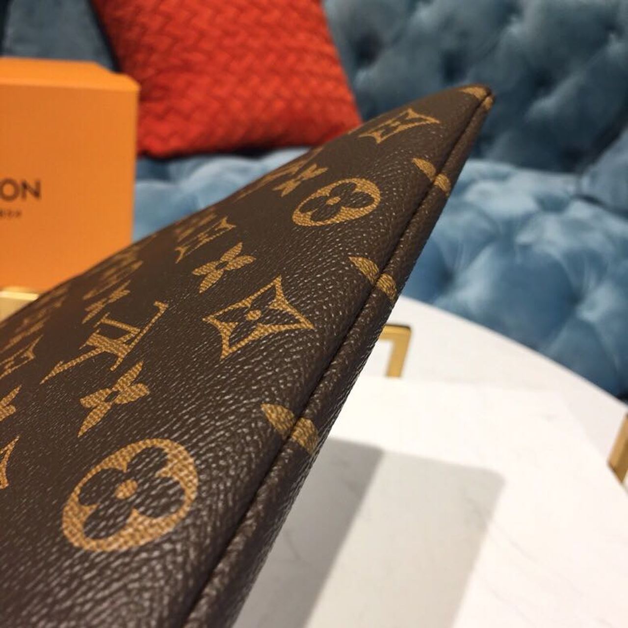 L0vis Vvtt0n Daily Pouch Monogram Canvas Spring/Summer Collection Sesame For Women, Women’s Wallet 30cm LV M64591