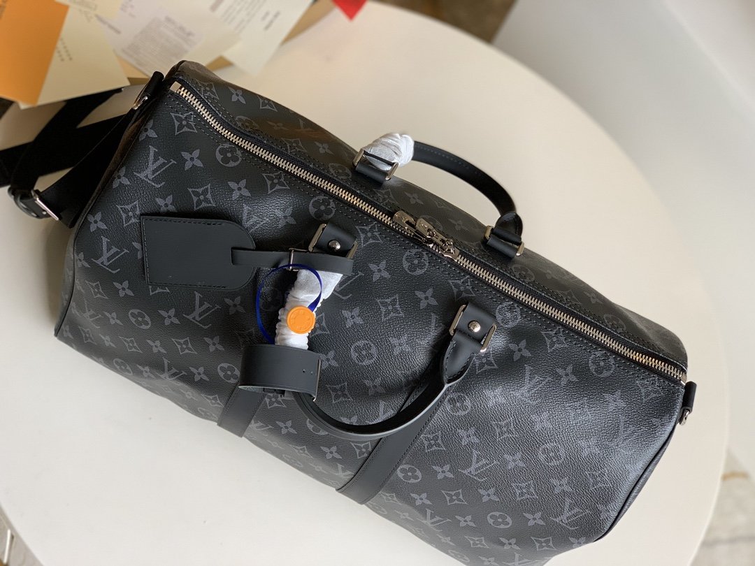 L0vis Vvtt0n Keepall Bandouliere 45 Monogram Eclipse Canvas 17.7in/45cm LV M40569