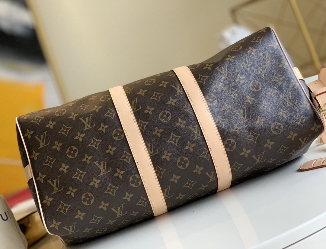 L0vis Vvtt0n Keepall Bandouliere 45 Monogram Canvas 17.7in/45cm LV M41418