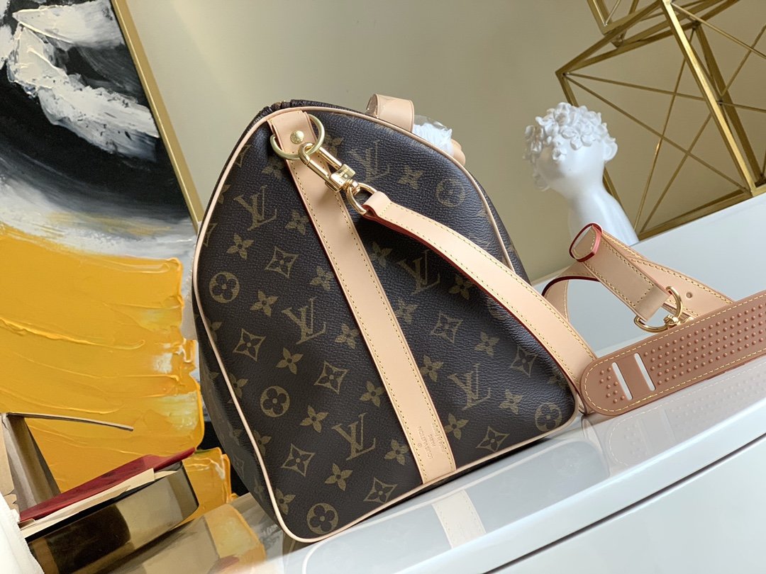 L0vis Vvtt0n Keepall Bandouliere 45 Monogram Canvas 17.7in/45cm LV M41418