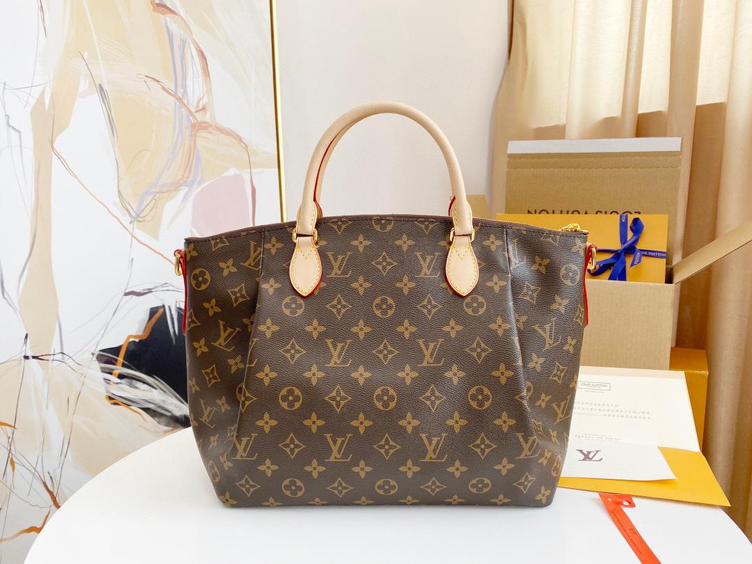 L0vis Vvtt0n Turenne MM Monogram Canvas For Women, Women’s Handbags, Shoulder Bags 15in/38cm LV M48814