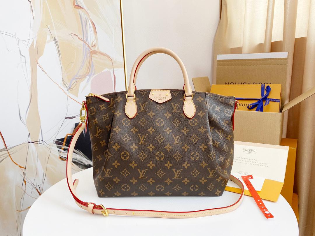 L0vis Vvtt0n Turenne MM Monogram Canvas For Women, Women’s Handbags, Shoulder Bags 15in/38cm LV M48814