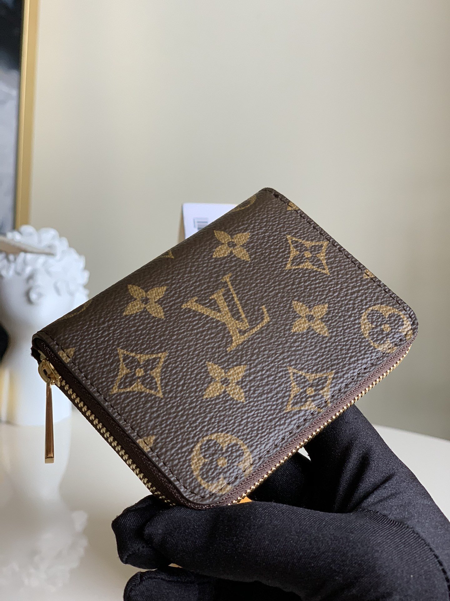 L0vis Vvtt0n Zippy Coin Purse In Monogram Canvas For Women, Women’s Wallet 11cm LV M60067