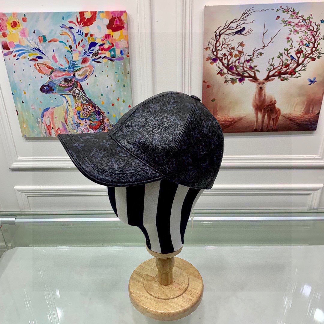 L0vis Vvtt0n LV Get Ready Cap Monogram Black LV Cap