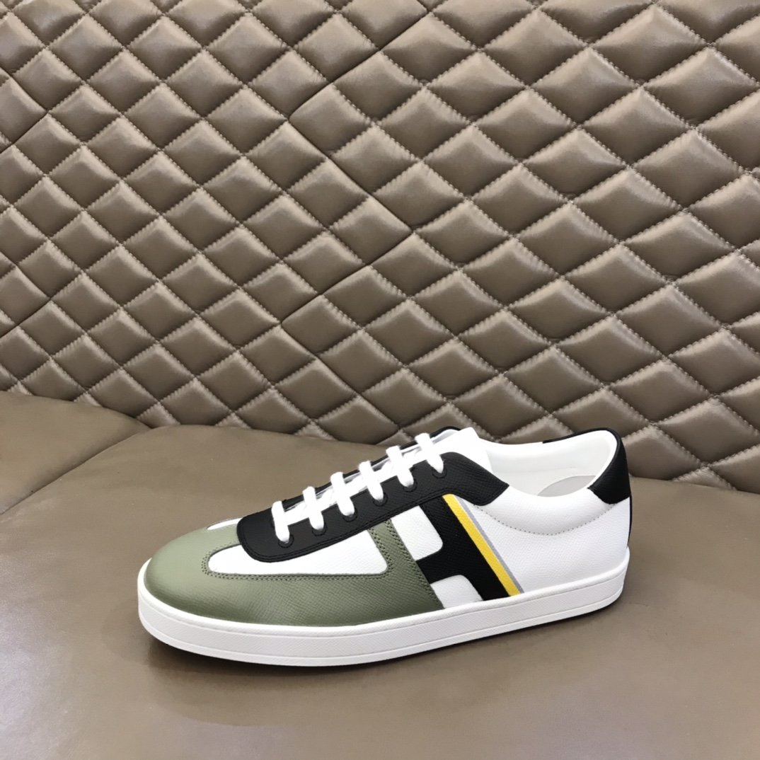 H**me5 Boomerang Sneaker White/Green/Black For Men H211861ZHLN400