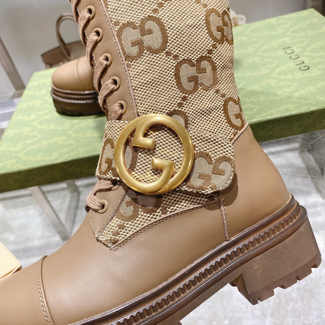 Gvc*1 Blondie Women’s Boots Beige For Women GG