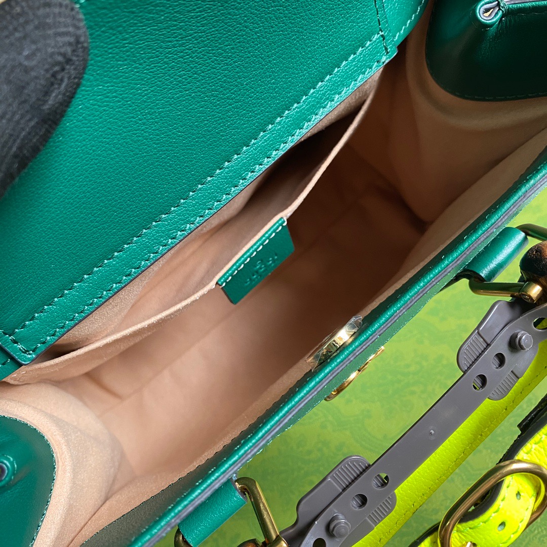 Gvc*1 Diana Medium Tote Bag Green For Women, Women’s Bags 11in/27cm GG 