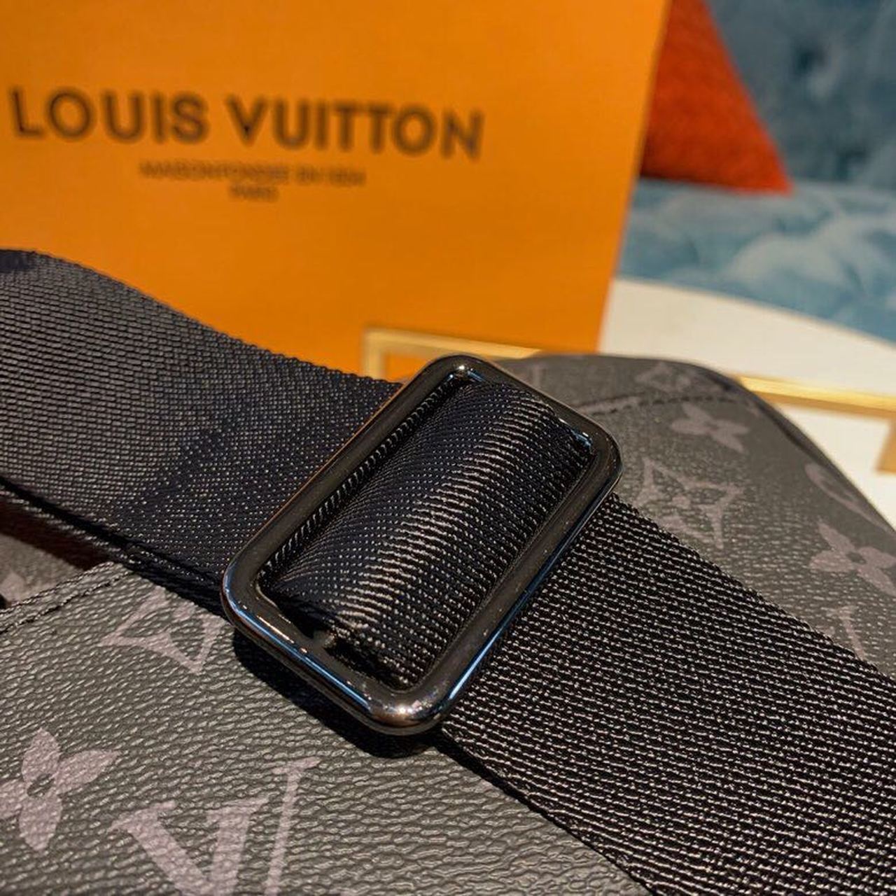 L0vis Vvtt0n Bumbag Monogram Eclipse Canvas For Men, Men’s Belt Bags 11in/28cm LV M42906