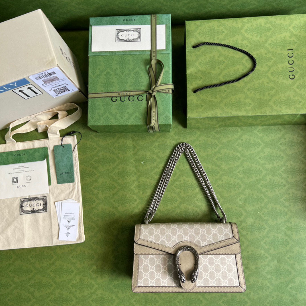 Gvc*1 Dionysus Small GG Bag Beige For Women, Women’s Bags 10in/25cm GG ‎499623 UULBN 9683