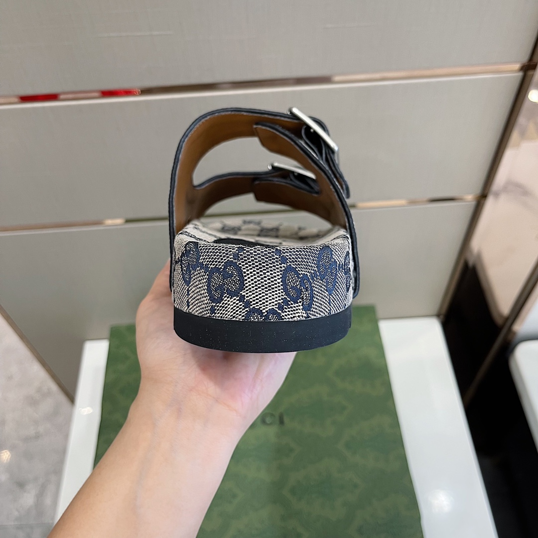 Gvc*1 Women’s Slide Sandal With Straps Grey For Women GG