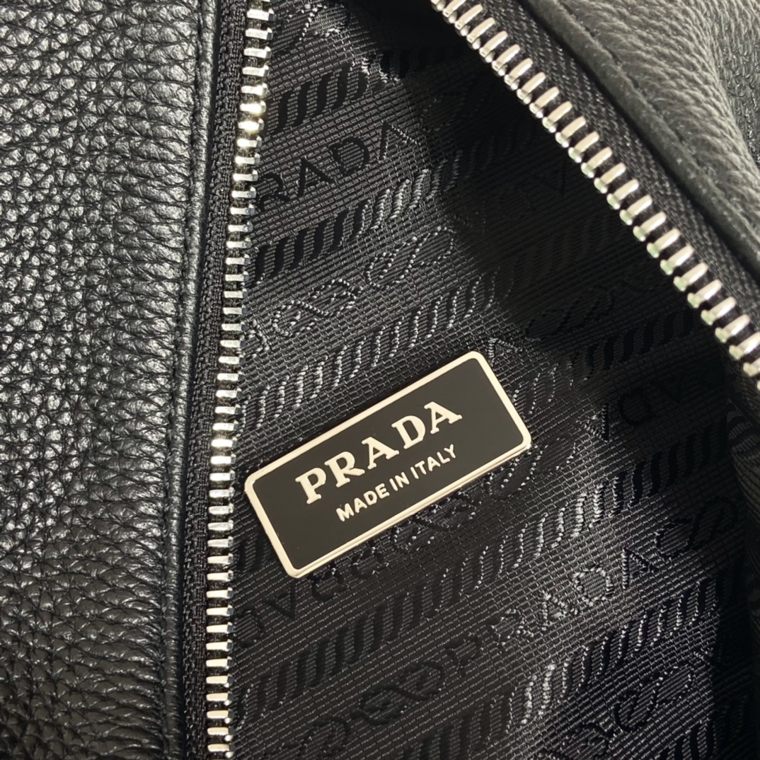 [True-to-ORIGINAL] Pra*a Cross Bag Black For Women, Women’s Bags 12.6in/32cm 2VZ098_2BBE_F0002_V_OLO