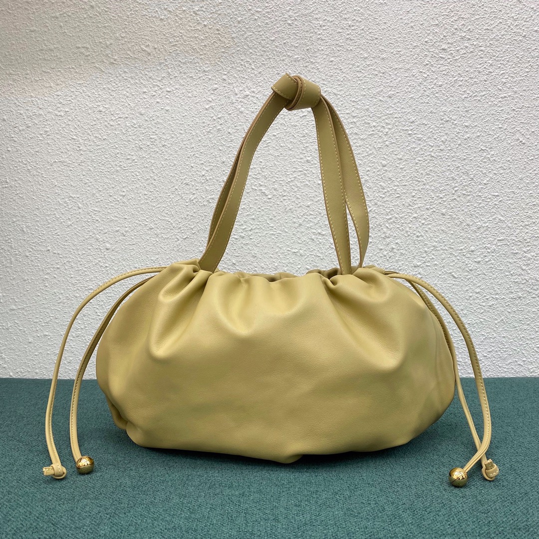 B0tt*ga Ven*ta Medium Pouch Beige, For Women, Women’s Bags 15.7in/40cm