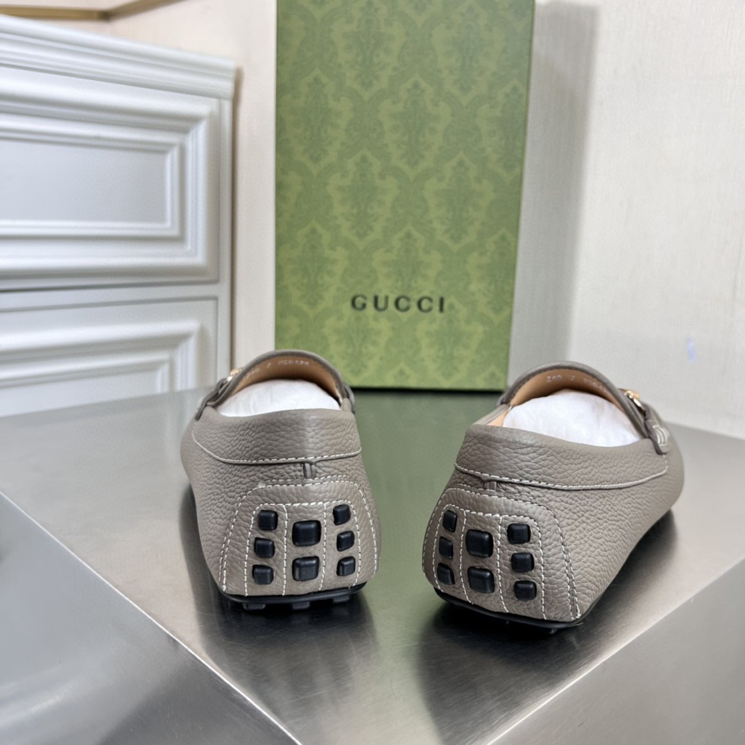 Gvc*1 Men’s Loafers With Web Details Gray For Men 6246981