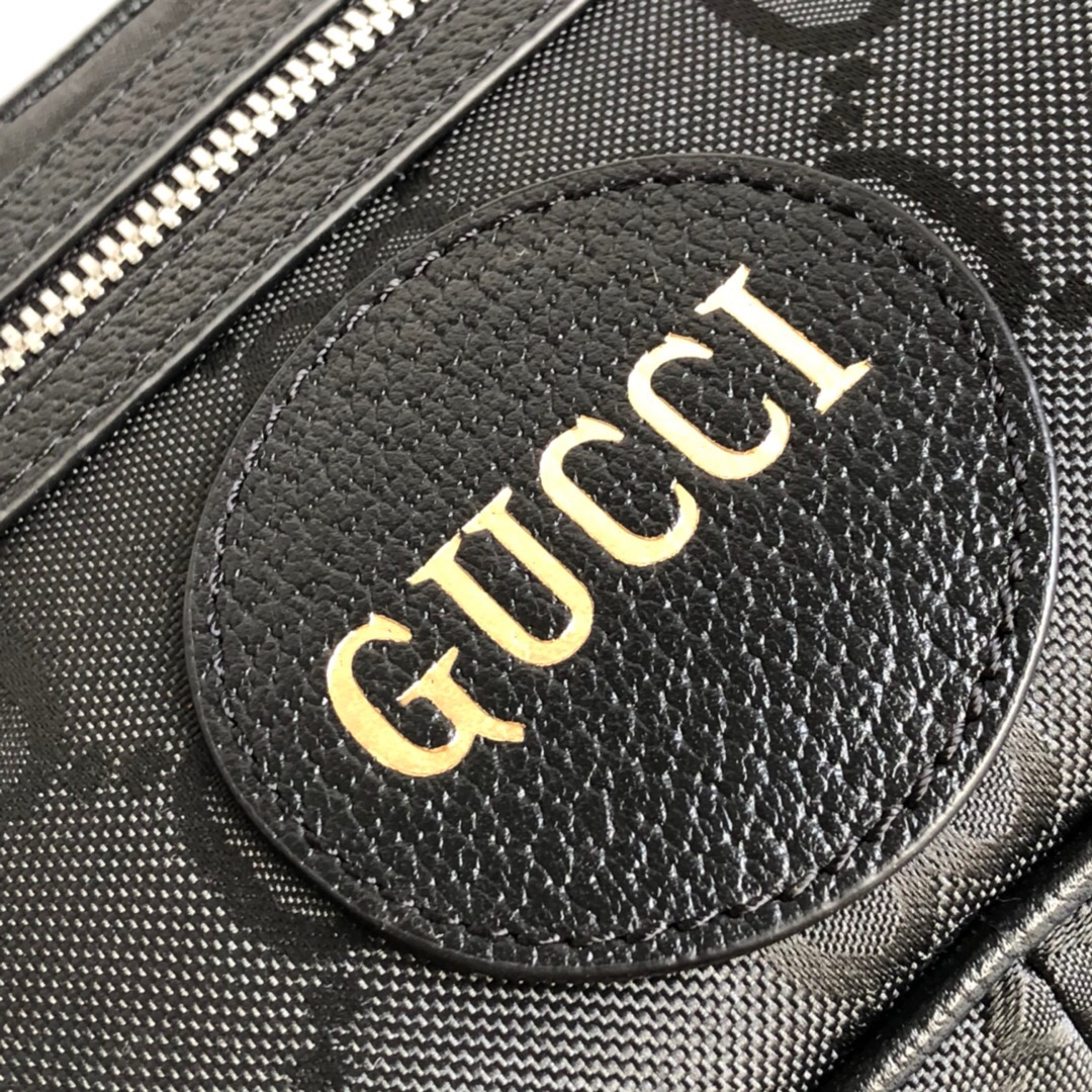 Gvc*1 Gvc*1 Off The Grid Belt Bag Black GG ECONYL® For Men 9.5in/24cm GG 631341 H9HBN 1000