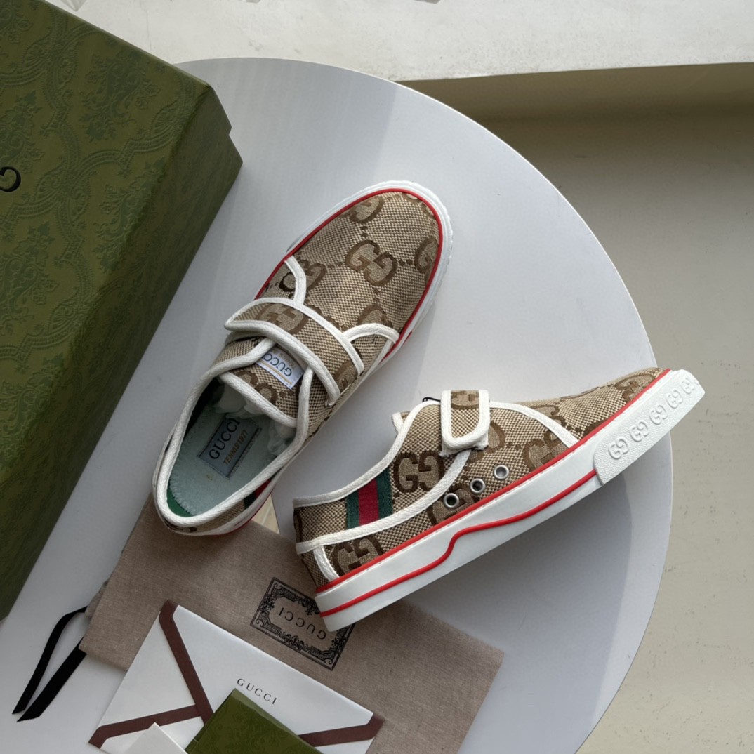 Gvc*1 Women’s Maxi GG Tennis 1977 Sneaker Brown For Women ‎692918 UKO70 2584