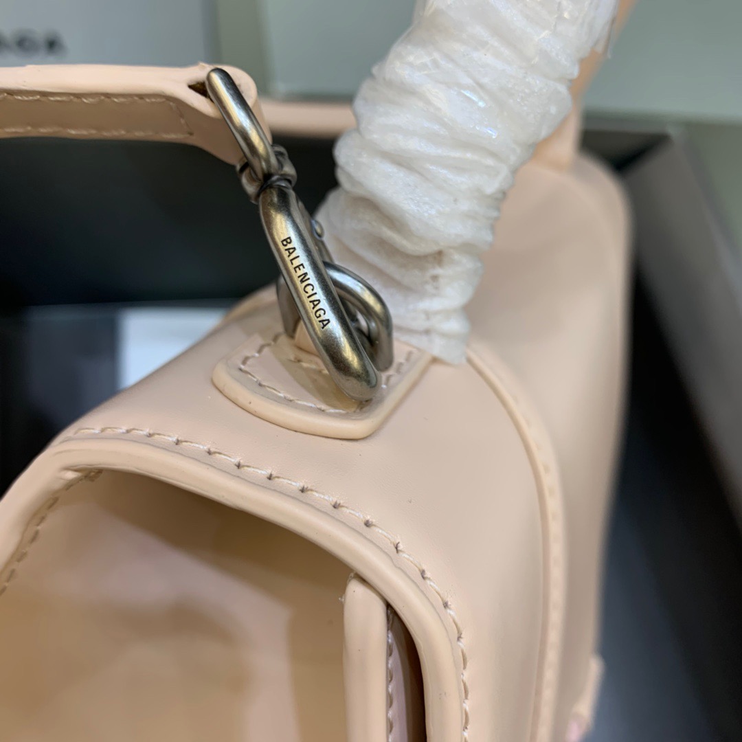 Ba1en*iaga Hourglass Small Handbag In Beige, For Women, Women’s Bags 9in/23cm
