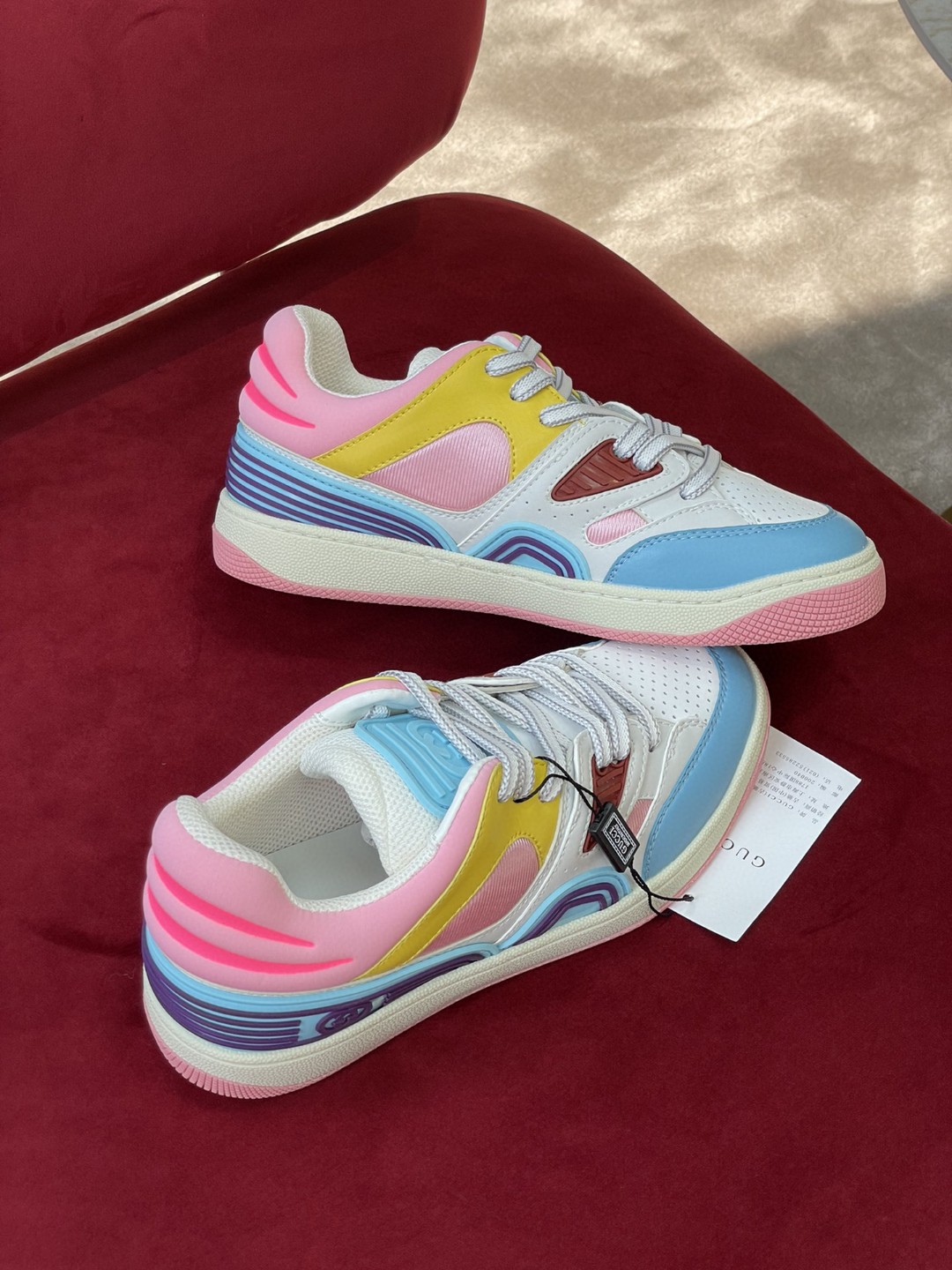 Gvc*1 Women’s Sneaker Gvc*1 Basket Donna Light Blue Demetra For Women 700291 2SHW0 4870