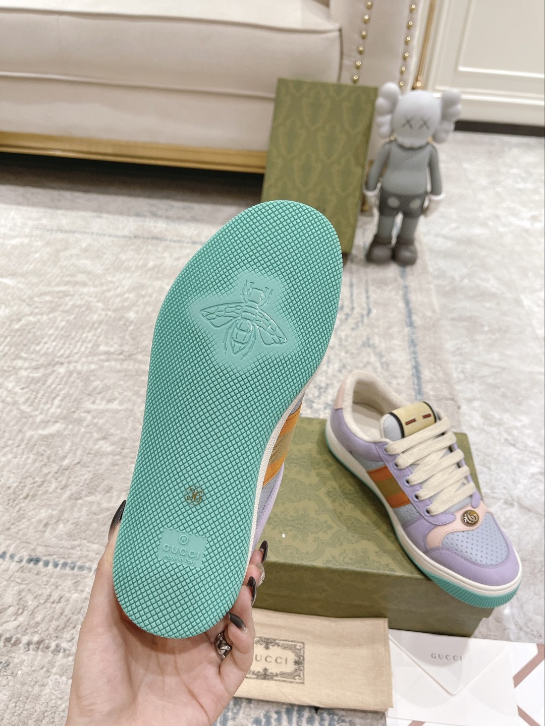 Gvc*1 Women’s Gvc*1 Lovelight Screener Sneaker Lilac For Women 708295 0YIA0 5380
