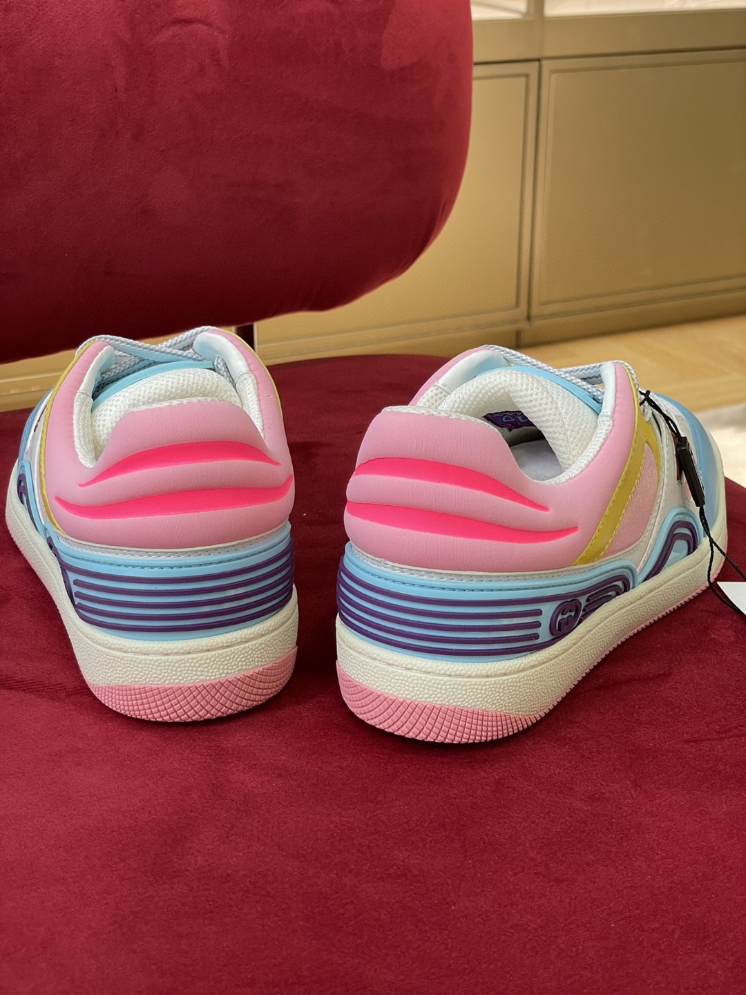Gvc*1 Women’s Sneaker Gvc*1 Basket Donna Light Blue Demetra For Women 700291 2SHW0 4870