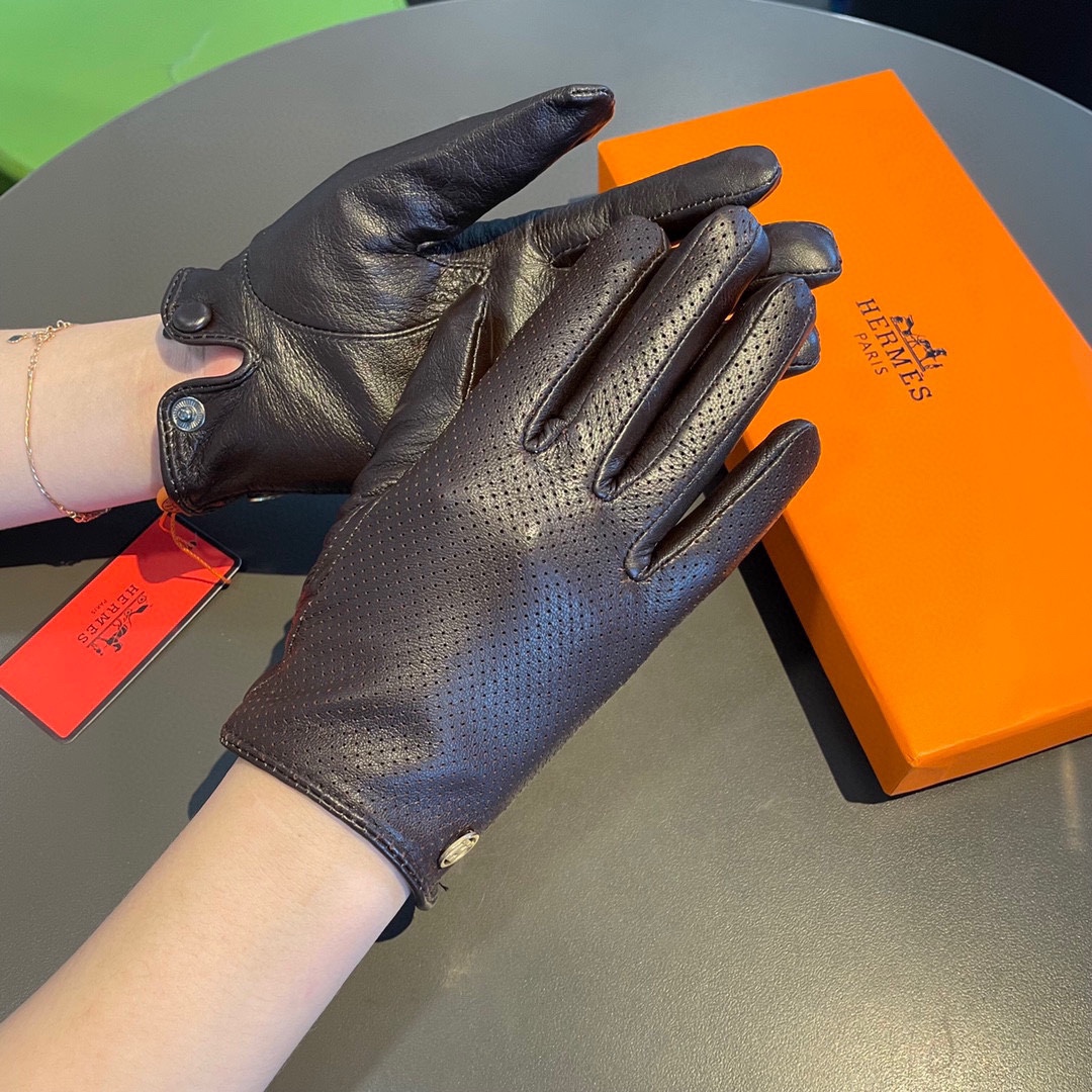 H**me5 Soya Gloves In Dark Purple