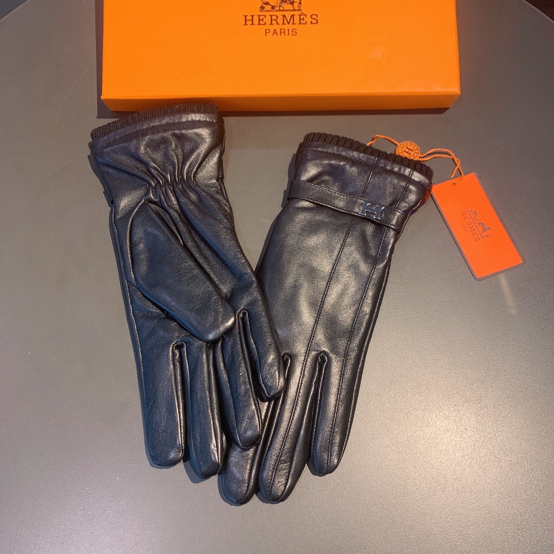 H**me5 Soya Gloves In Black